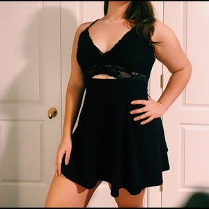 Navy Blue Cocktail/ Homecoming Dress